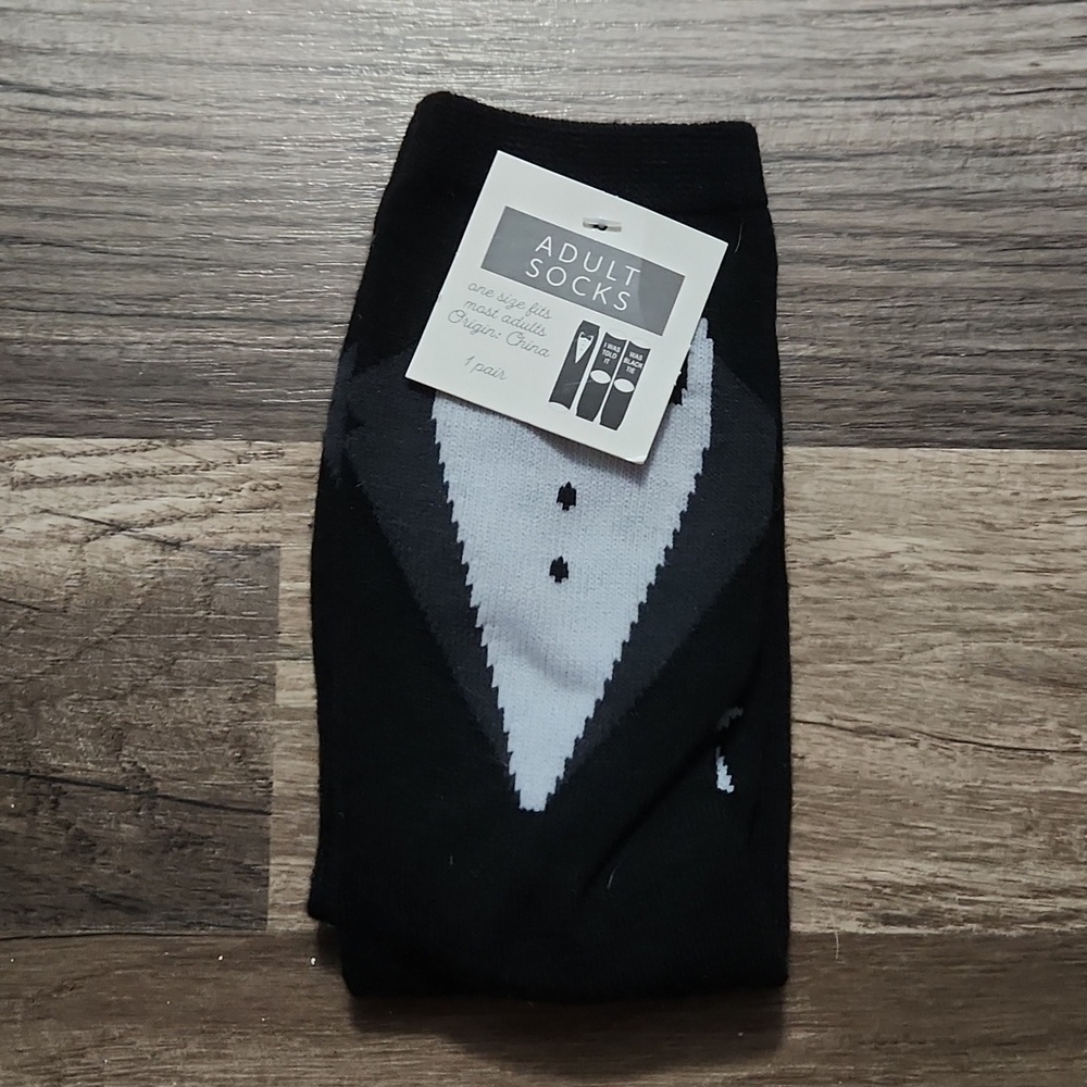 Groom Black/White Socks. Perfect Wedding/Shower Gift! 👰💍 NWT!